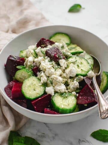 Cucumber and Beet Salad Recipe