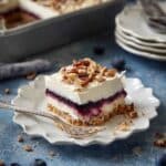 Blueberry Yum Yum with Shortbread Pecan Crust Recipe
