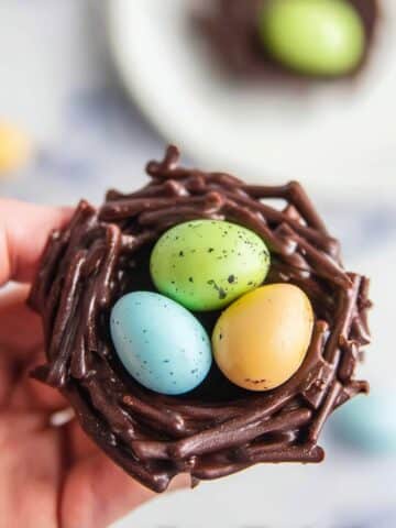Chocolate Easter Nests Recipe
