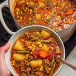 Old Fashioned Vegetable Beef Soup Recipe