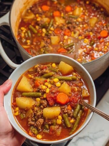 Old Fashioned Vegetable Beef Soup Recipe
