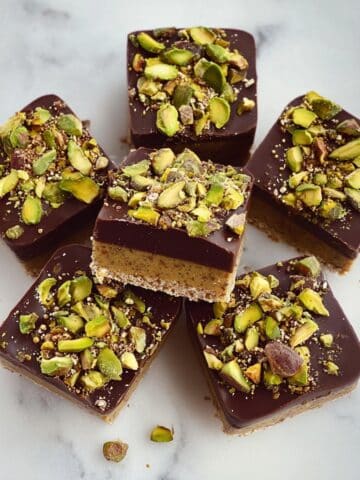 Pistachio & Pumpkin Seed Bars Recipe
